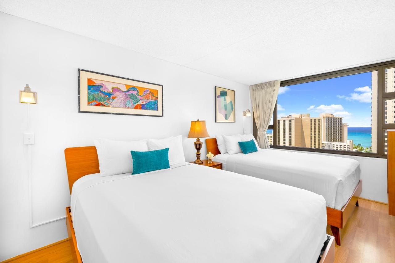 Stunning Ocean View 1Br Condo - Free Parking! هونولولو المظهر الخارجي الصورة