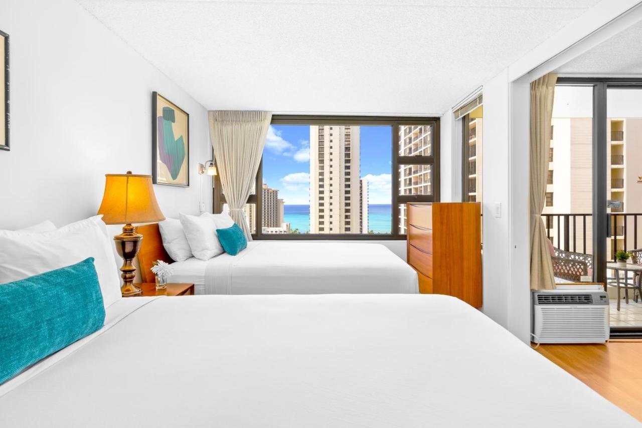 Stunning Ocean View 1Br Condo - Free Parking! هونولولو المظهر الخارجي الصورة
